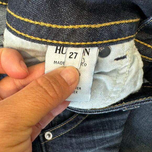 Hudson Women’s Bootcut Jeans Darkwash Size 27‎ - Picture 8 of 9